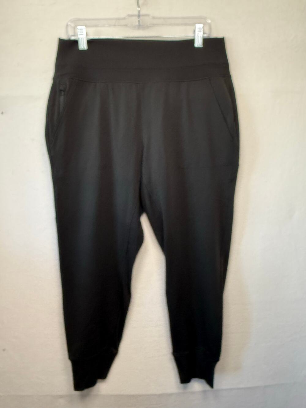 Athleta Venice High Rise Jogger, Black, Size Large